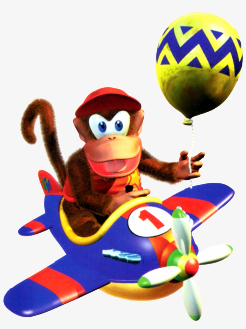 Diddy Kong Racing - Diddy Kong Racing Diddy Kong, transparent png #2052319