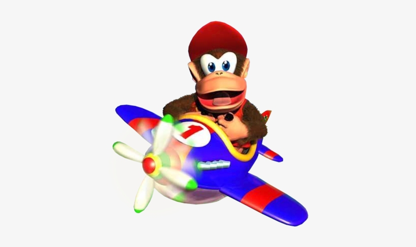 Diddy Zpsugmfvins - Diddy Kong Racing, transparent png #2052376
