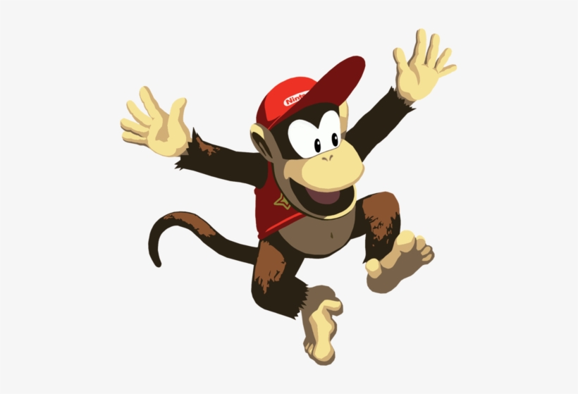 479px-diddy Kong Dkonga2 - Diddy Kong Png, transparent png #2052505