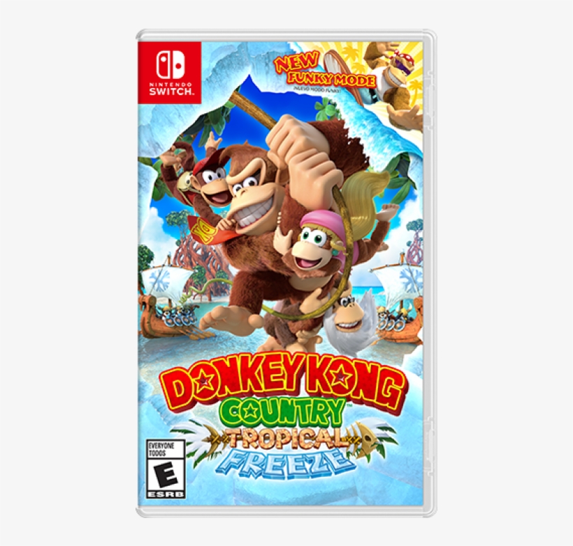 Donkey Kong Tropical Freeze Switch, transparent png #2052591