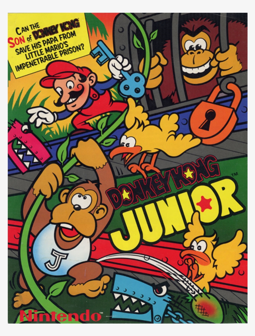 Donkey Kong Junior Commodore 64, transparent png #2052702