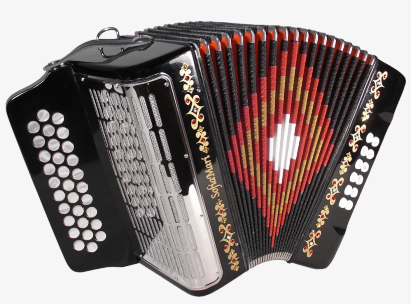 Sm3112 Accordion In Black - Sofiamari Sm3112 Black Fbe 31 Button Accordion, transparent png #2052822