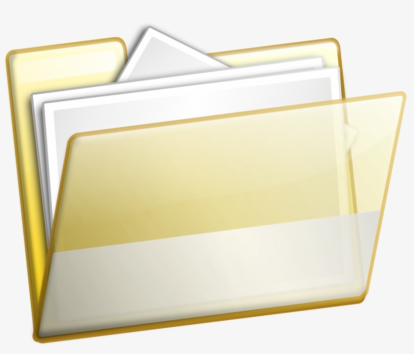 This Free Icons Png Design Of Simple Folder Documents, transparent png #2052942