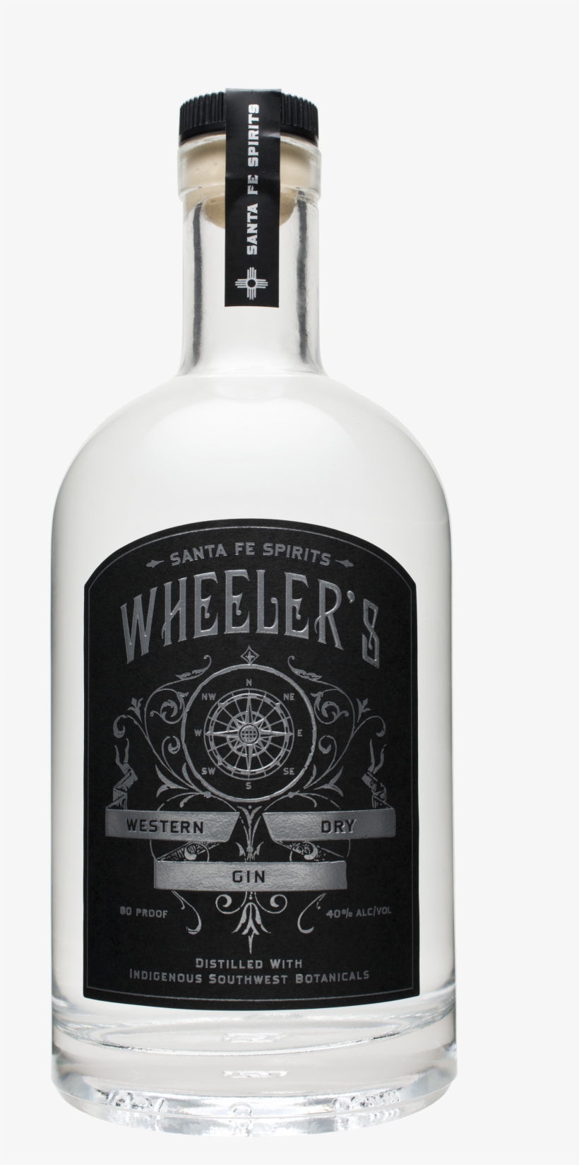 Wheelers Gin Single Bottle Image - Boodles Ginebra, transparent png #2053236