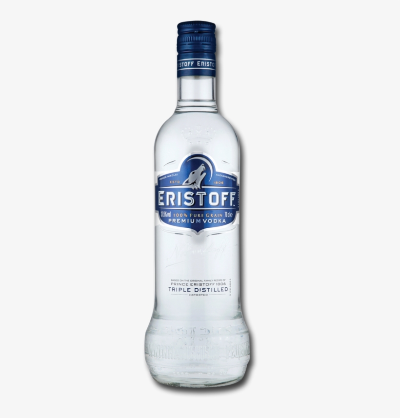 Eristoff Premium Vodka 70cl - Eristoff Vodka Png, transparent png #2053283