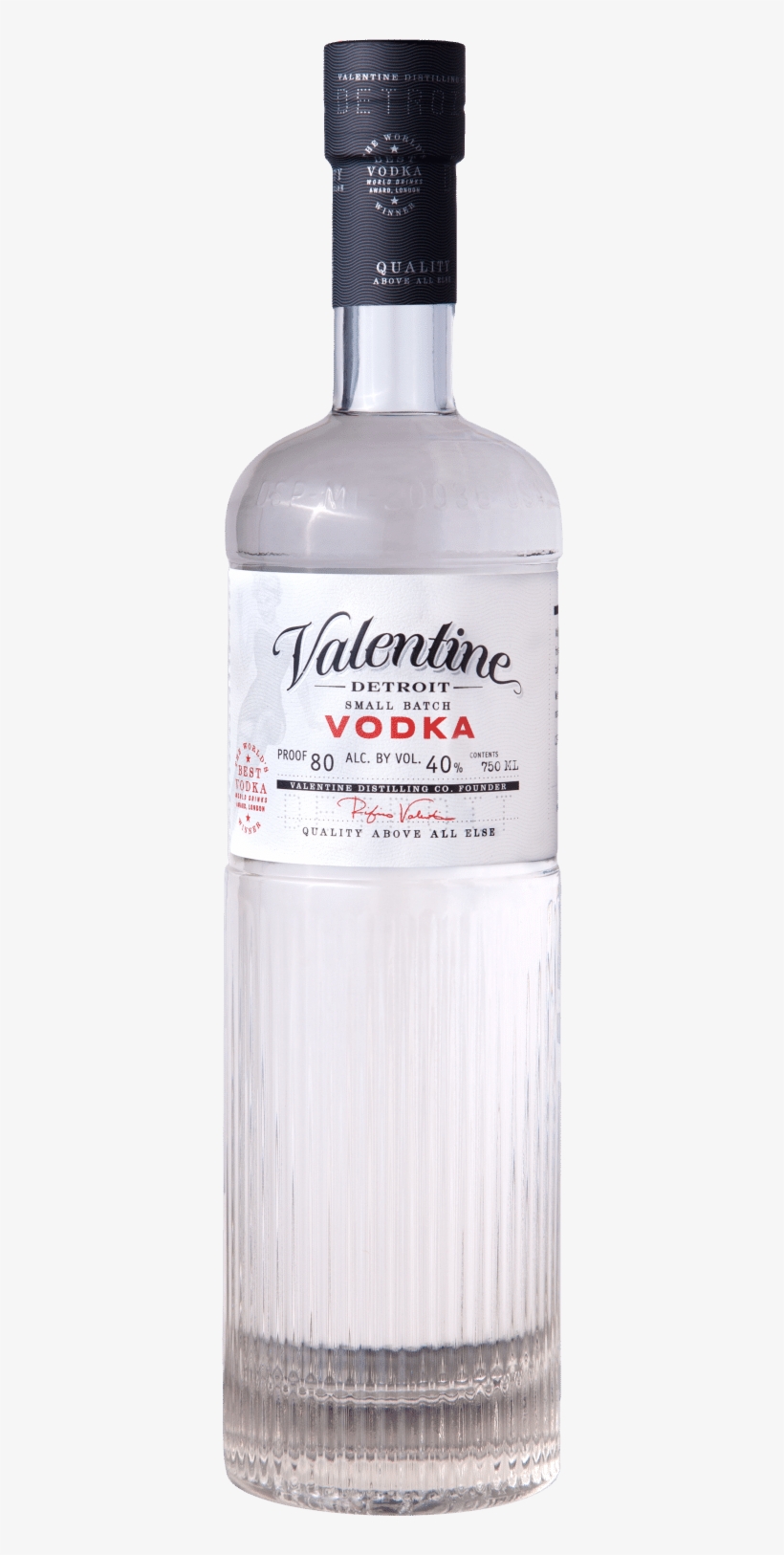 Releases New Valentine Vodka Bottle - Vodka Detroit, transparent png #2053333