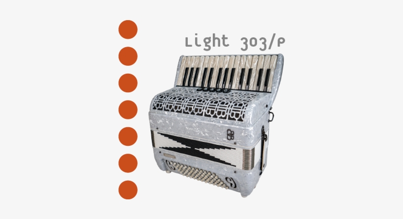 Light 303/p - Button Accordion, transparent png #2053334