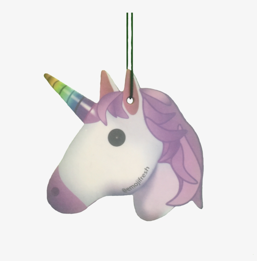 Unicorn Emoji Car Air Freshener 🦄 - Unicorn Air Freshener, transparent png #2053885