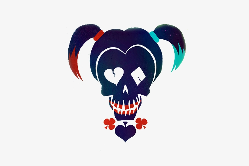 Skull Clipart Transparent - Suicidé Squad Png, transparent png #2054008