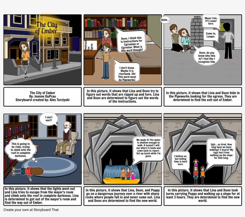 The City Of Ember - City Of Ember Comic, transparent png #2054881