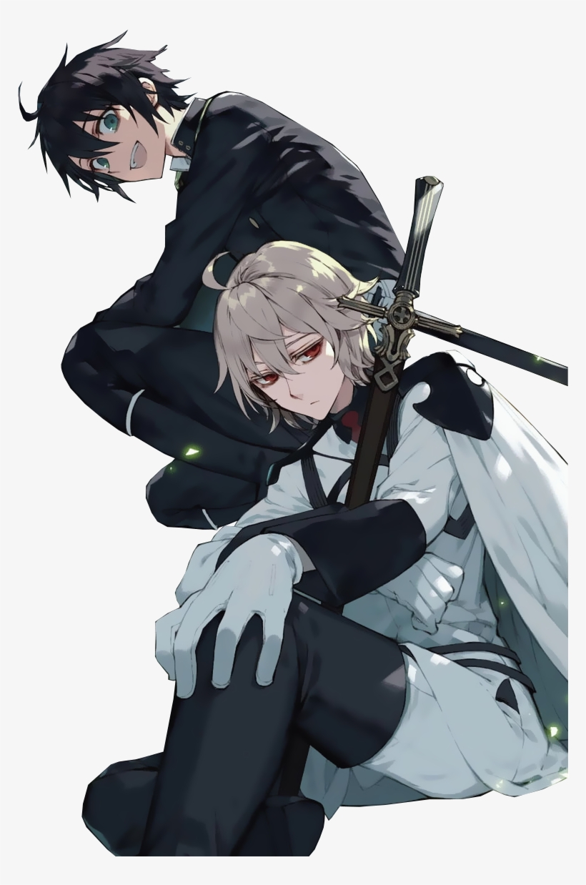 Mikaela And Yuichiro Hyakuya Renders // Manga - Seraph Of The End Mika Cut, transparent png #2054945