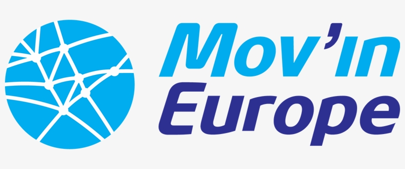 Mov'in Europe Is An Esn Initiative To Promote Mobility - Movin Europe Logo Png, transparent png #2055049