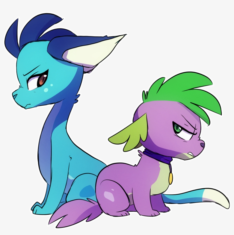 Little-tweenframes, Cat, Catified, Dog, Duo, Ember - Spike And Ember Dogs, transparent png #2055212