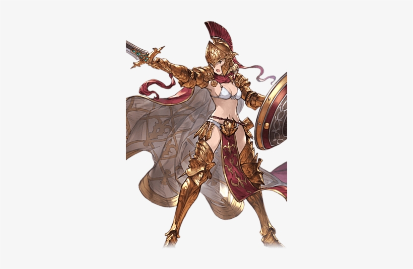 Grand Blue Fantasy Female Sparta - Grand Blue Fantasy Art, transparent png #2055419