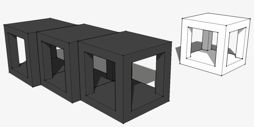 Cardboard Design Living Room Table - Coffee Table, transparent png #2055496