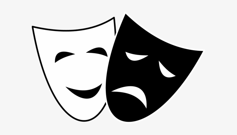 Comedy Tragedy Mask Clipart - Saint Petersburg Theatre Of Musical Comedy, transparent png #2055569