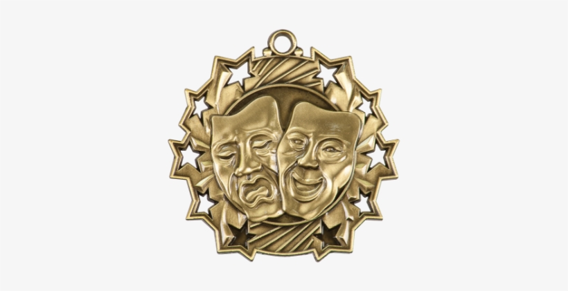 Drama Mask Medal - Volleyball Medal, transparent png #2055585