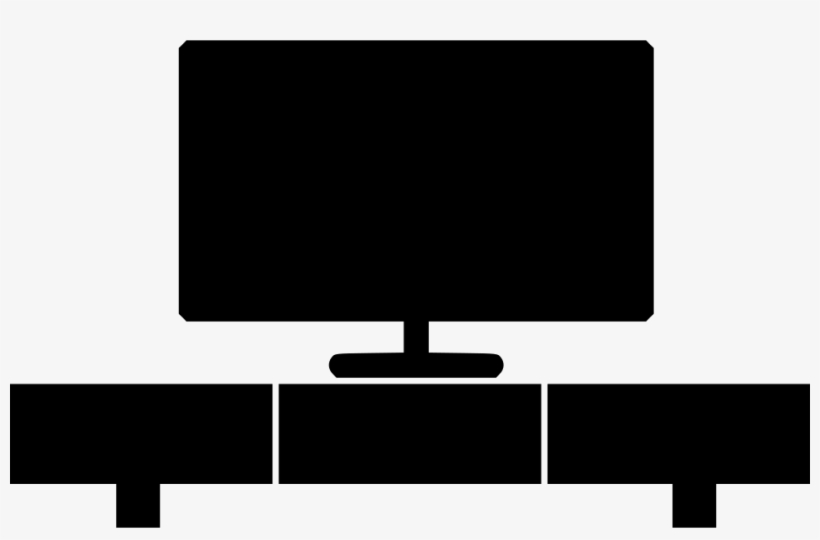 Cabinet Cupboard Closet Shelf Tv Television Living - Television, transparent png #2055789