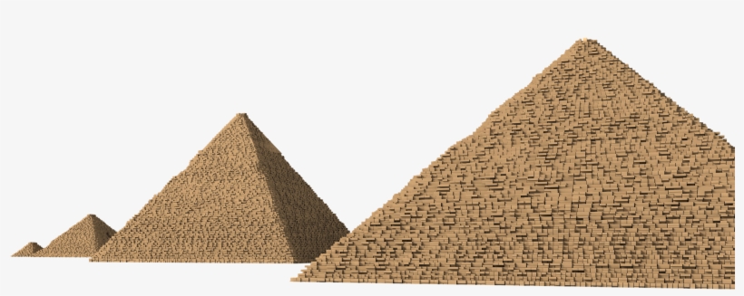 Pyramids Png Transparent Image - Pyramid Of Giza Png, transparent png #2055844