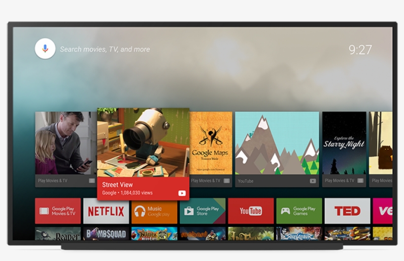 More Fun In The Living Room With Android Tv And With - Android Tv Operator Tier, transparent png #2055925
