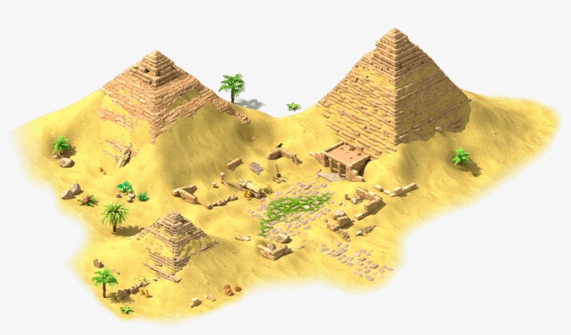 Egyptian Pyramids Initial - Egyptian Pyramids, transparent png #2055948
