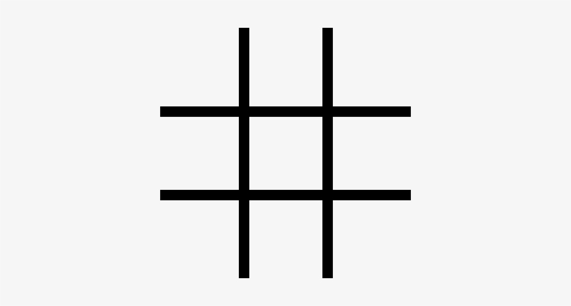 Gameboard - Tic Tac Toe Png, transparent png #2056195