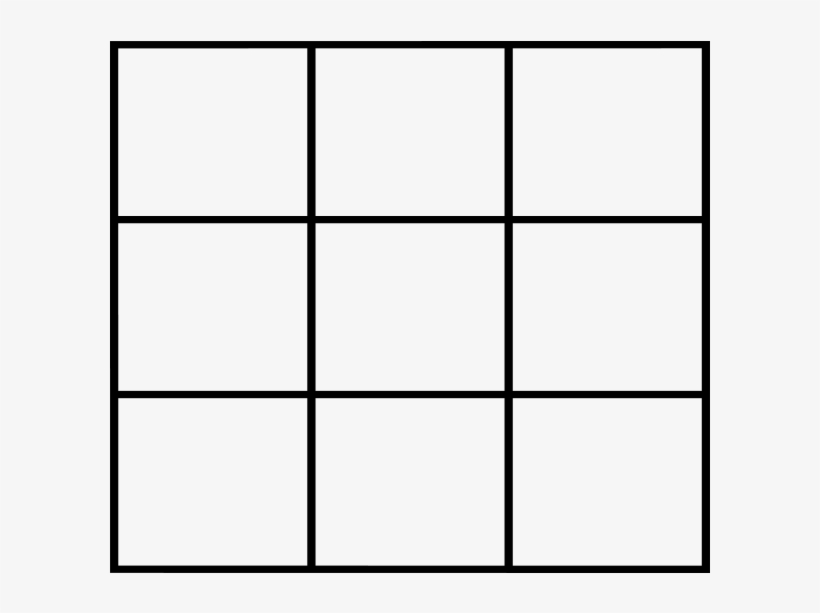 Tic Tac Toe Board Png - Steel Frame Semi Continuous Design, transparent png #2056247