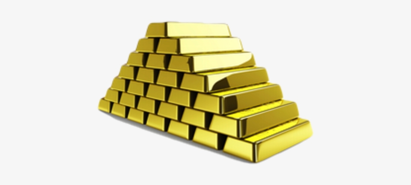 Next - Gold Bar Stack Png, transparent png #2056298