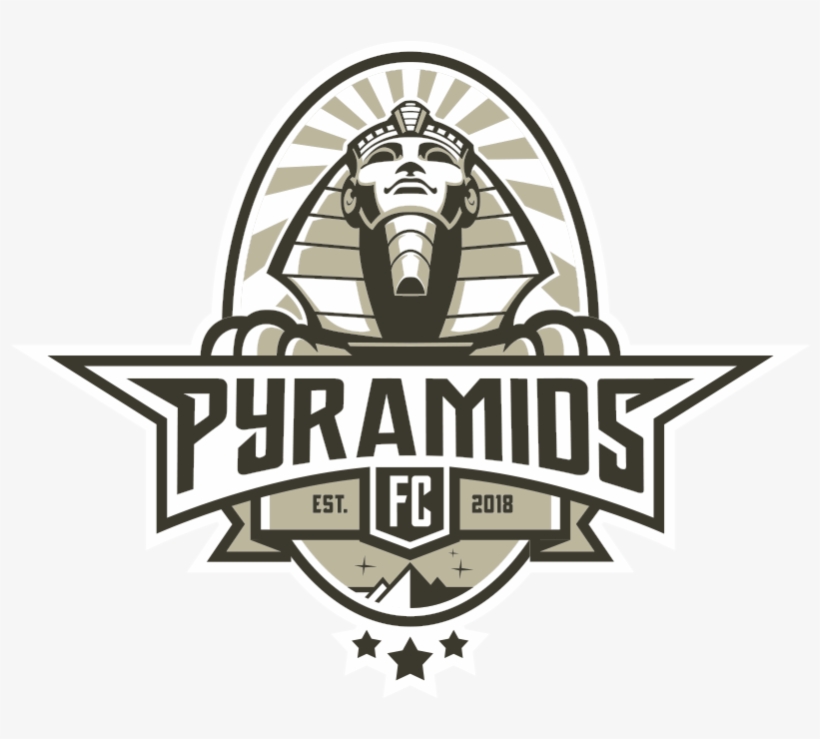 Pyramids Logo Design 2 Colors - Pyramids Fc Logo, transparent png #2056364