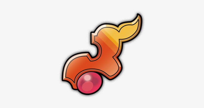 Heat Badge - Badge Pokemon Saphir Alpha, transparent png #2056532