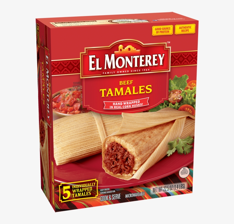 Click To Zoom - El Monterey Beef And Cheese Flour Taquito, transparent png #2056616