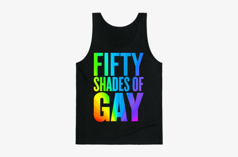 Fifty Shades Of Gay Tank Top - Forget Glass Slippers This Princess Wears Sneakers, transparent png #2056797