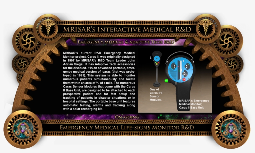 Emergency Medical Life Signs Monitor, Caras Ii - Medical Robot, transparent png #2057075