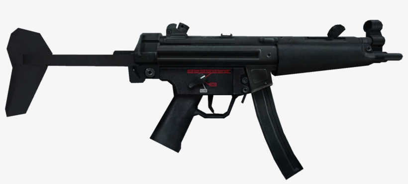 Drawing Guns Submachine Gun - رشاش ام بي 5, transparent png #2057136