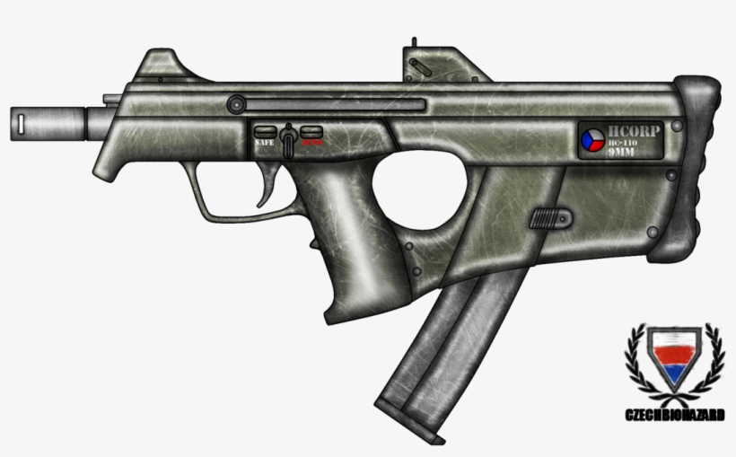 Fictional Firearm - Sub Machine Gun Bullpup, transparent png #2057422