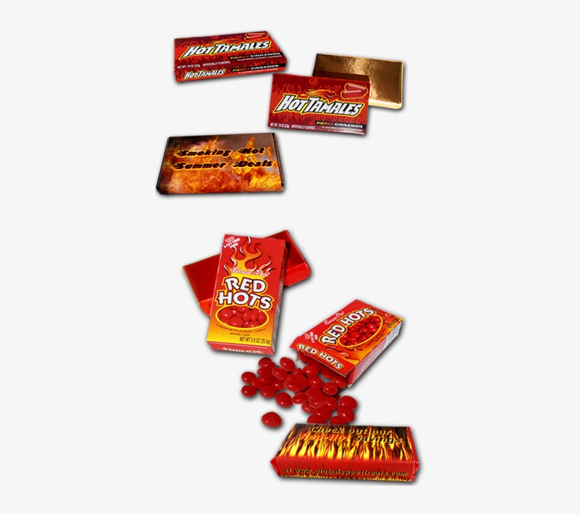 Pocket Size Boxes Of Hot Tamales Candies - Hot Tamales Fierce Cinnamon Chewy Candies, transparent png #2057440