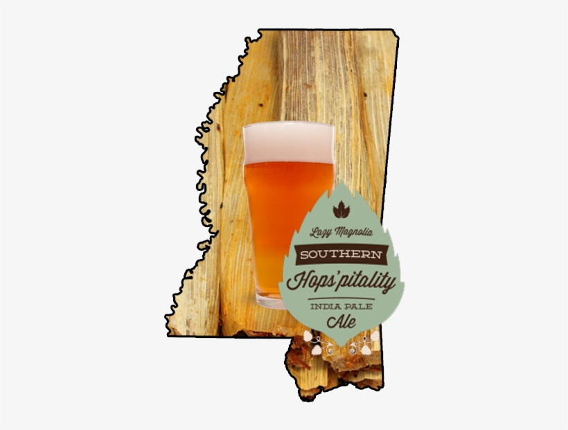 Illustration By Meredith Heil - Lazy Magnolia Brewery Southern Hops'pitality India, transparent png #2057442