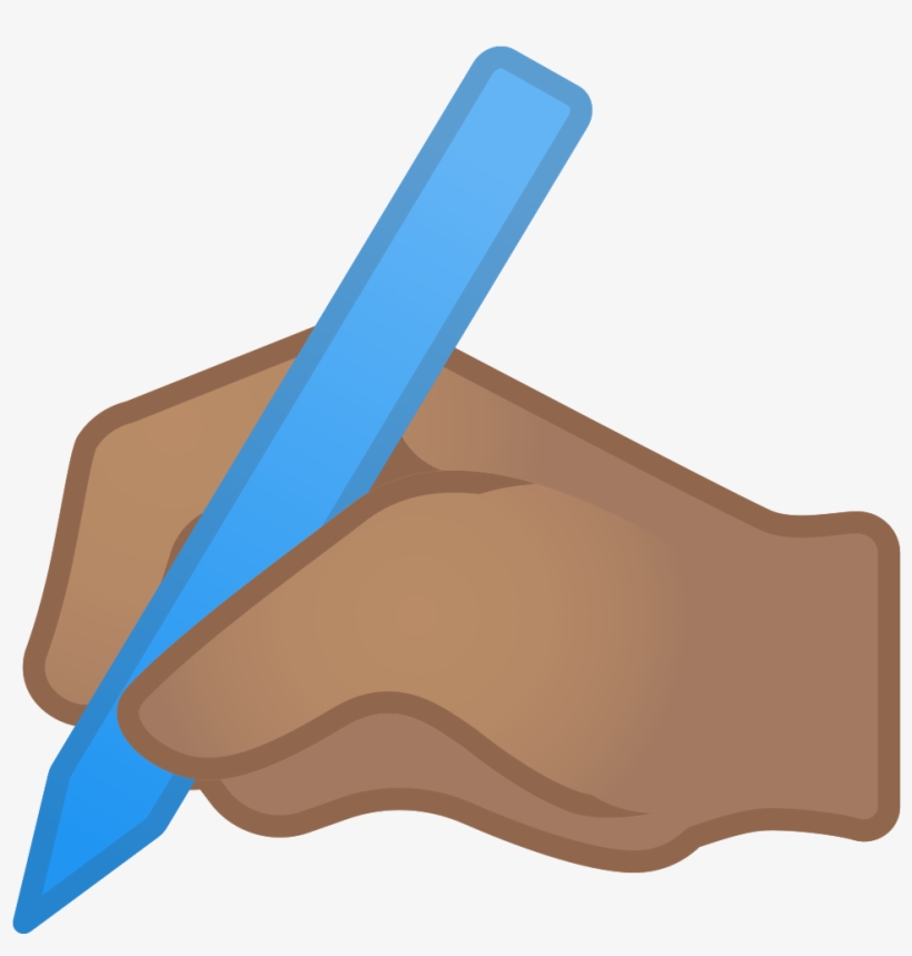 Download Svg Download Png - Emoji Escribiendo, transparent png #2057591