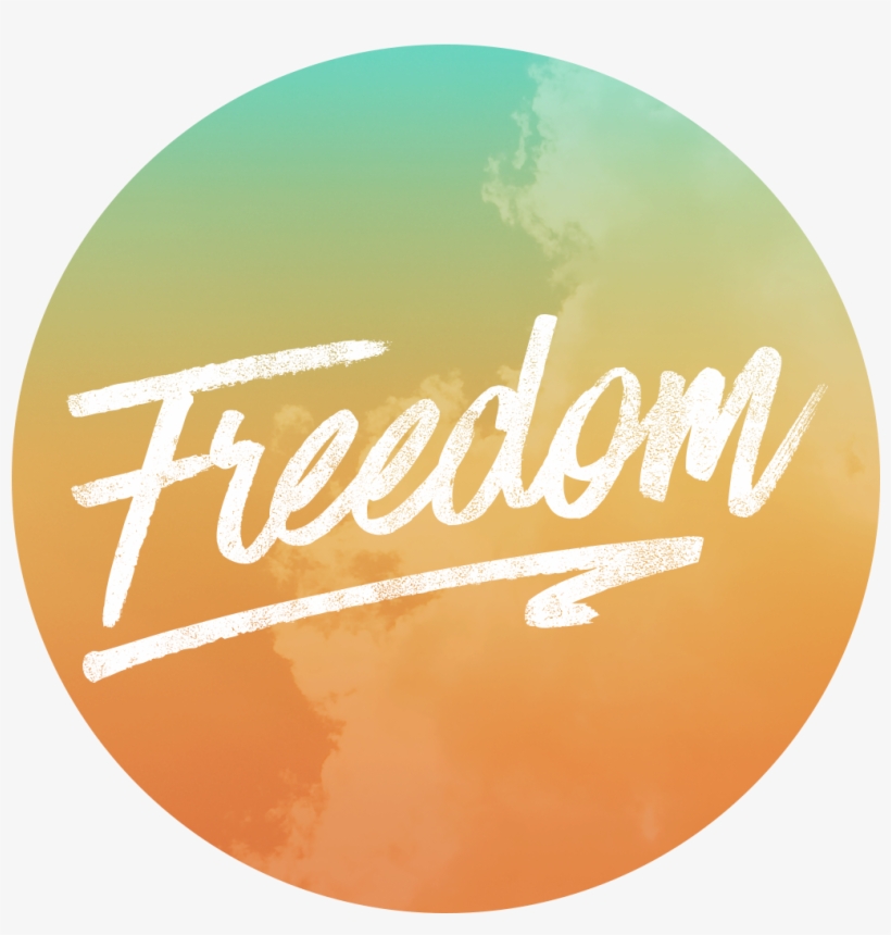 Freedom Quest Circle Logo Colorful Cloud Freedom Only, - Freedom Fellowship, transparent png #2058050
