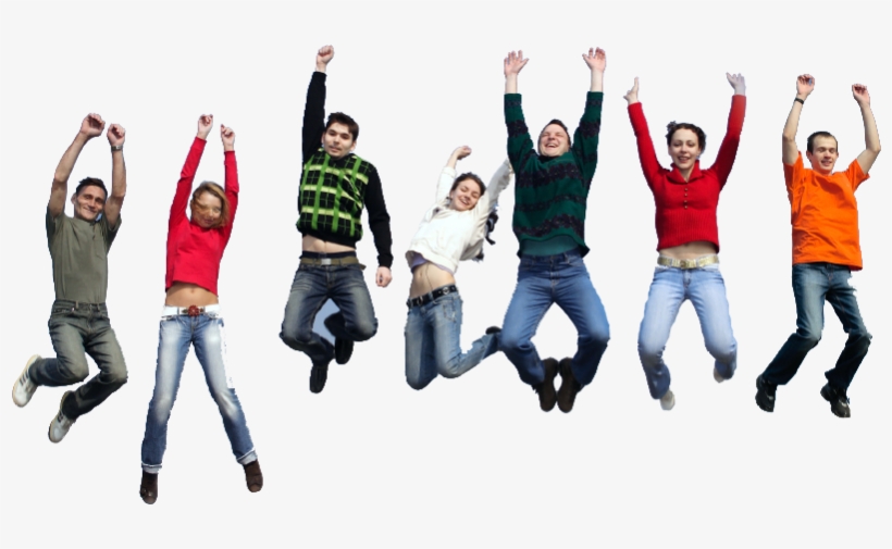 Last - People Jumping, transparent png #2058321