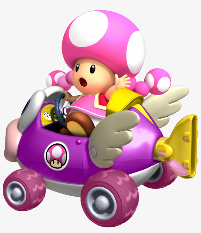 Toadette Cheep Charger By Tonytoad22-d3ic8um - Toad Mario Kart 8 Deluxe, transparent png #2058645