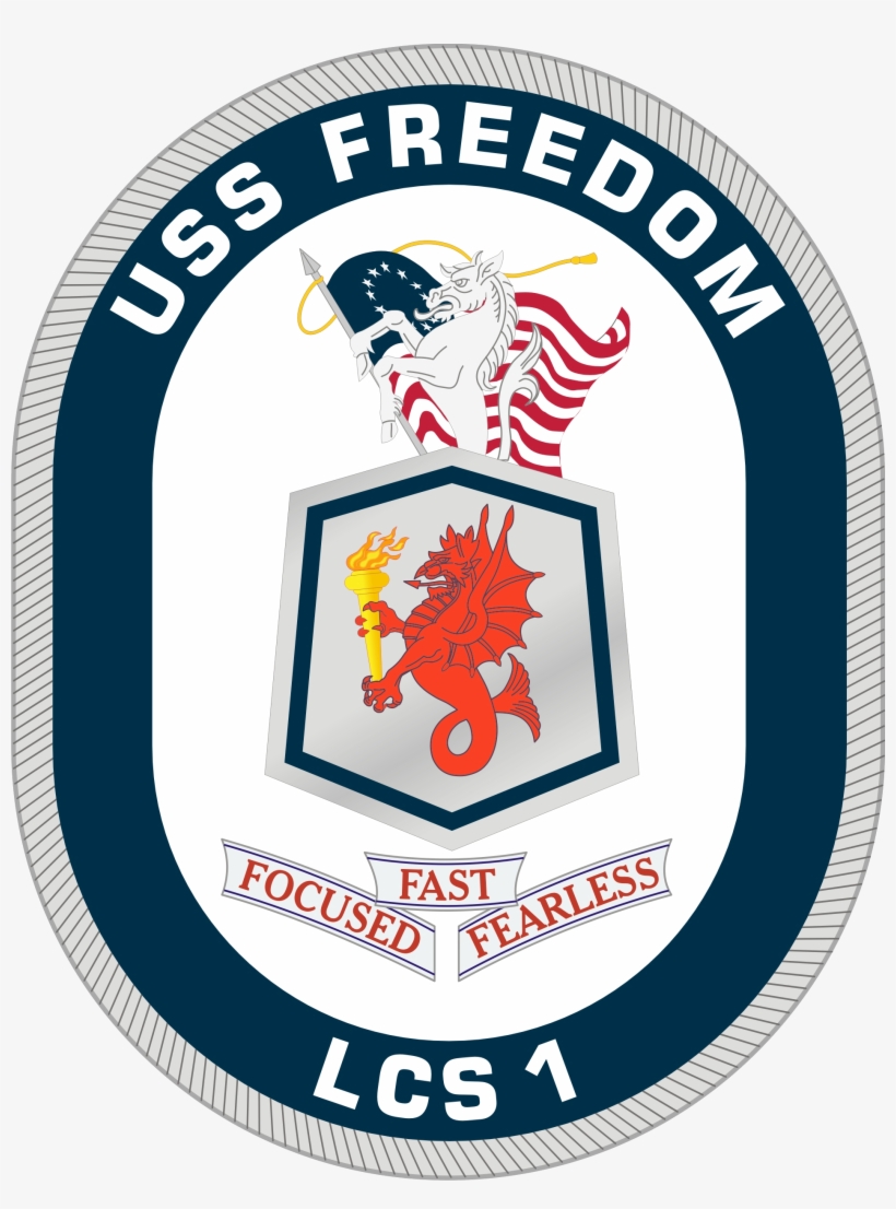 Uss Freedom Lcs1 Crest - Uss Freedom Logo, transparent png #2058982