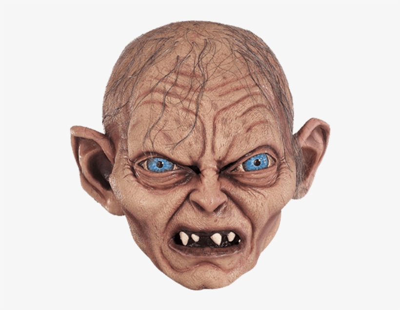 Lotr Gollum Mask - Gollum Mask, transparent png #2059089
