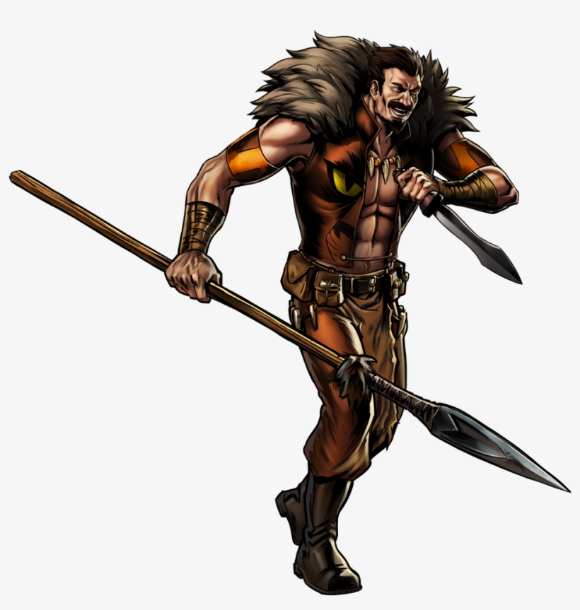 Spear Hunter Png - Kraven The Hunter Marvel, transparent png #2059345