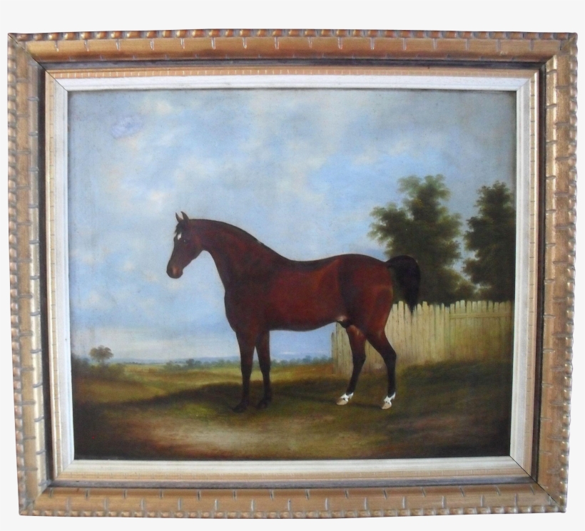 William Birch Bay Hunter In A Landscape - Oil Painting, transparent png #2059367