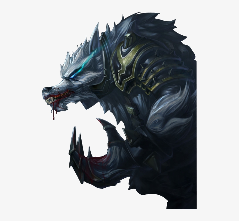 Tundra Hunter Warwick Splashart Png Image - League Of Legends Wallpaper Warwick, transparent png #2059464