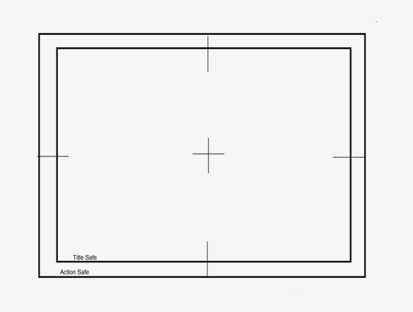 Or You Could Use This Title Safe Templete I Made - Cross, transparent png #2059624