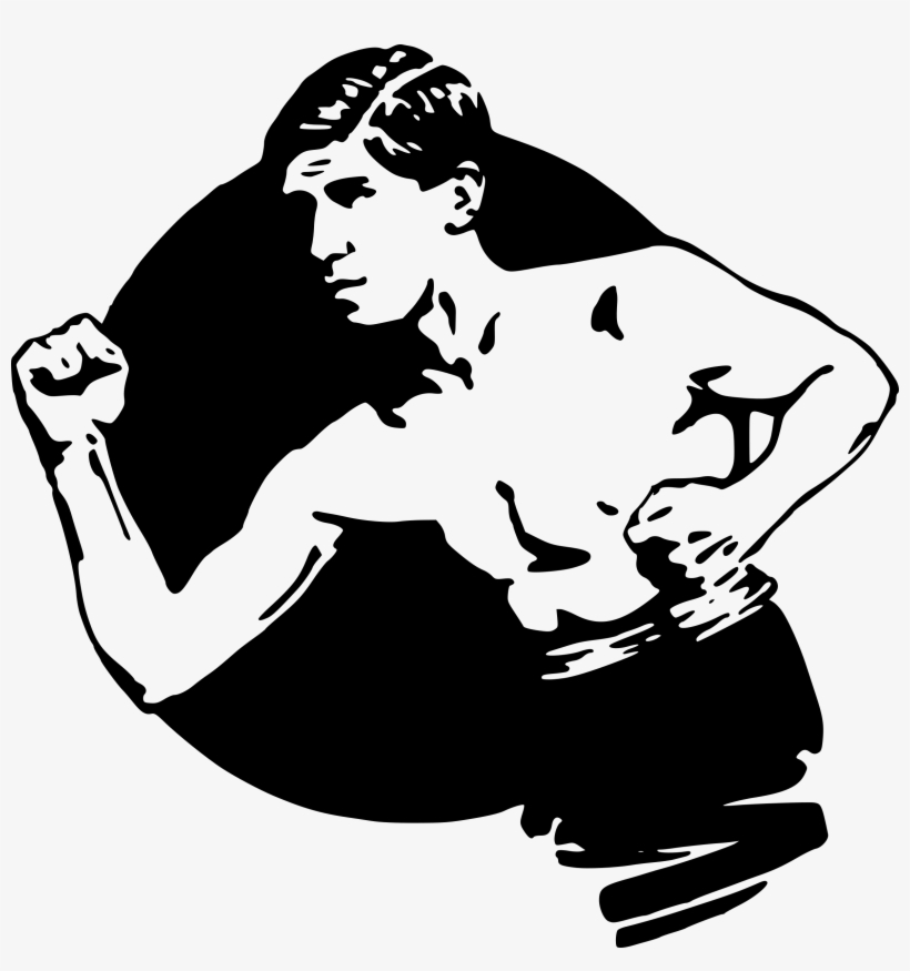 This Free Icons Png Design Of Strong Man In A Circle, transparent png #2059656