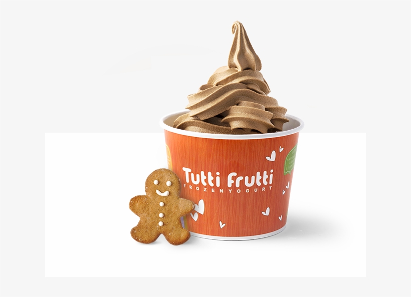 Gingerbread - Tutti Frutti Frozen Yogurt Cups, transparent png #2060251