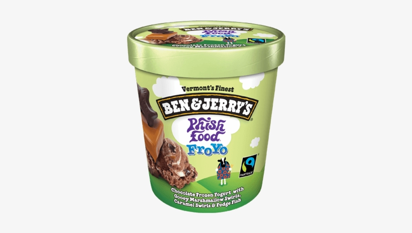 Phish Food® Pint - Ben And Jerry's Half Baked Froyo, transparent png #2060403